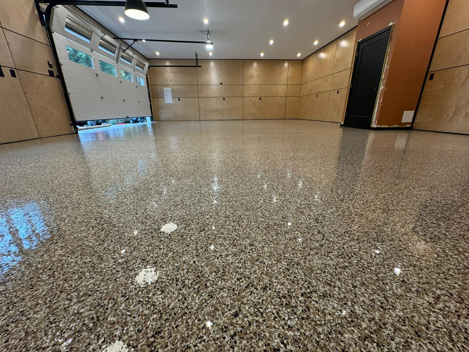 Concrete coating and garage floor coating services in Seattle Washington